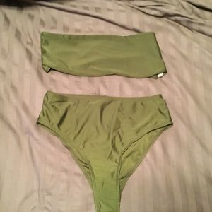 High waist swimsuit